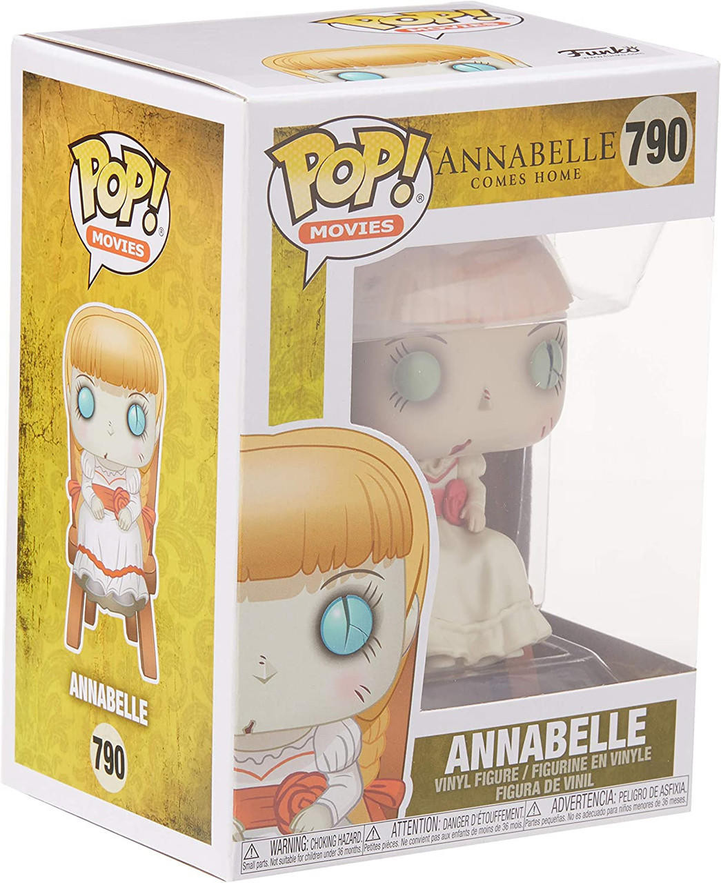 Funko Pop! Movies 790 Annabelle Comes Home Annabelle in Chair Vinyl Figure  2019