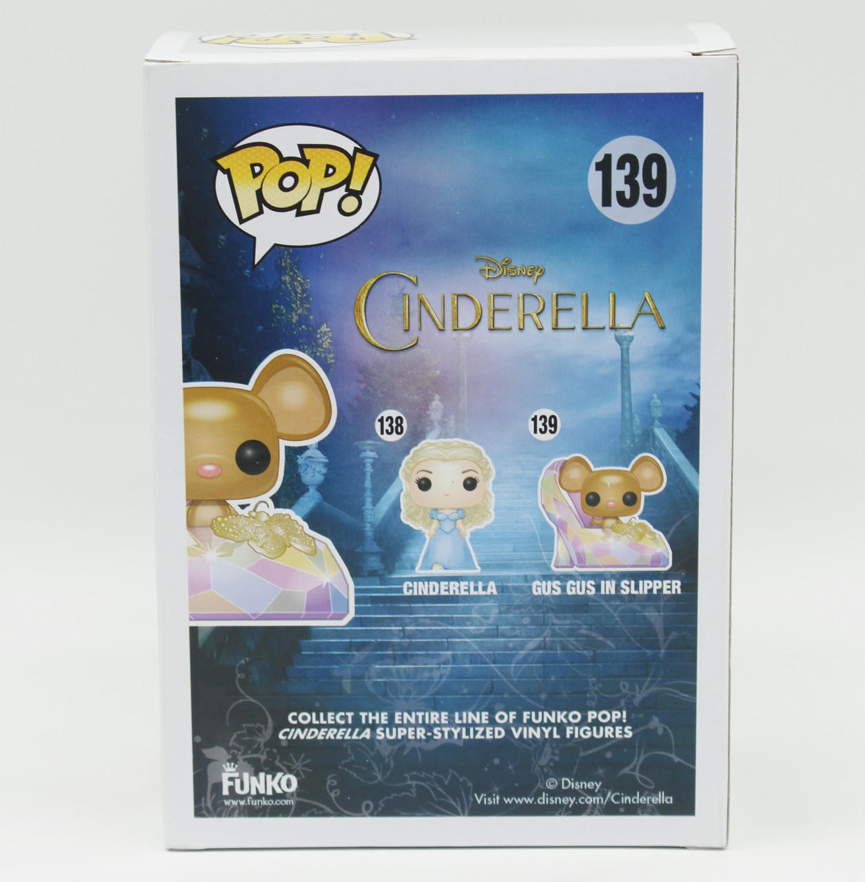 Funko Pop! Gus Gus in Slipper Vinyl Figure Disney Cinderella No