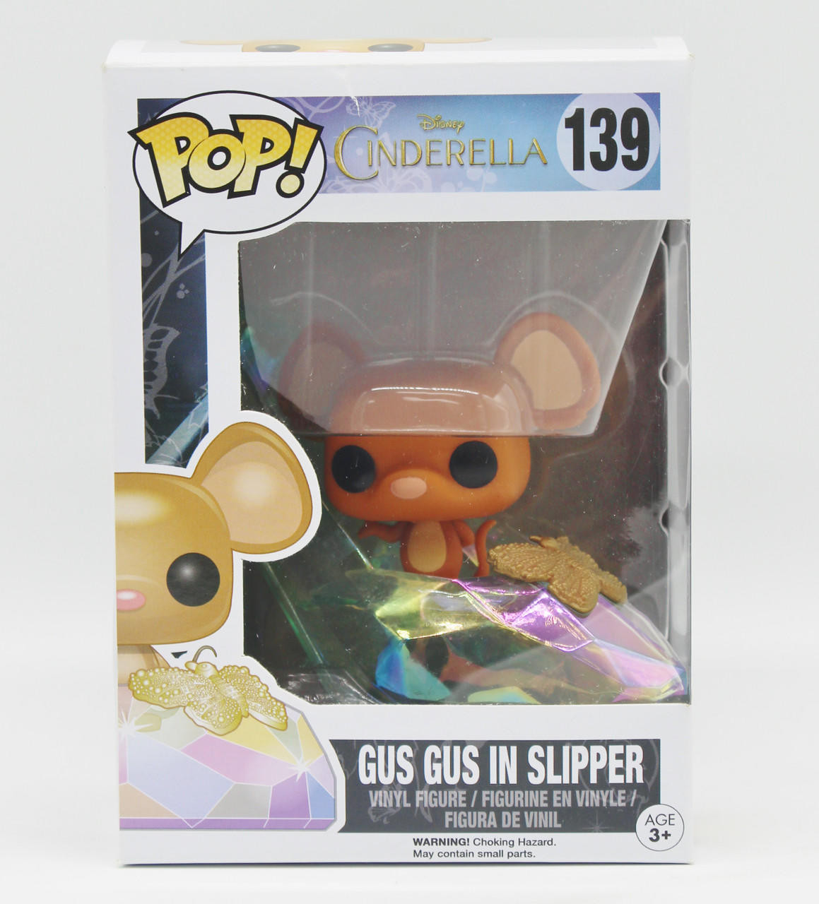 Funko Pop! Gus Gus in Slipper Vinyl Figure Disney Cinderella No