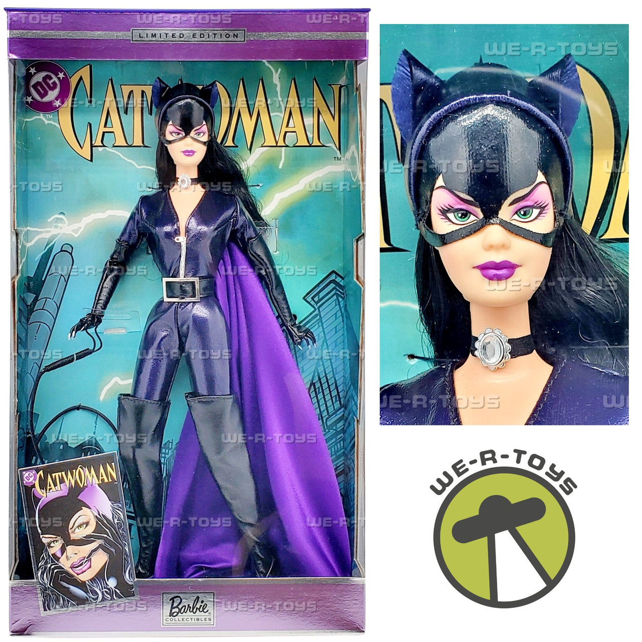 Barbie as Catwoman Limited Edition Doll DC Comics 2003 Mattel B3450