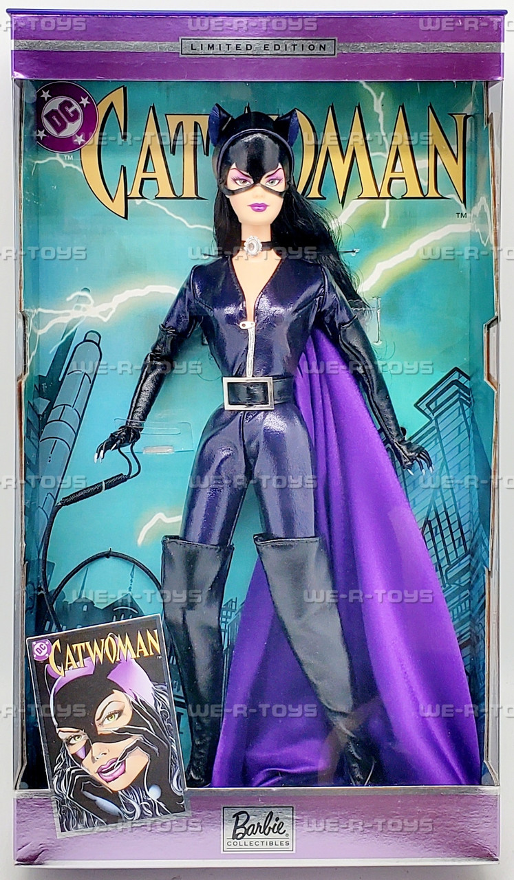 Barbie as Catwoman Limited Edition Doll DC Comics 2003 Mattel B3450