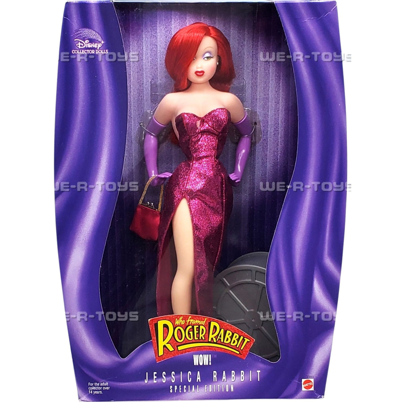 jessica rabbit purple dress We've always loved Lacemade! They have the cutest stuff. This Jessica Rabbit corset dress fit Natalie so well. We paired it with purple gloves from Amazon. Is this her Halloween costume? No,