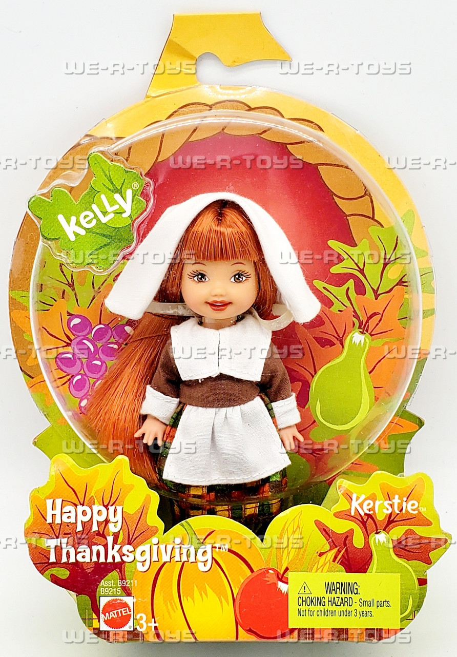 Kelly Club Happy Thanksgiving Kerstie Pilgrim Barbie Doll 2004