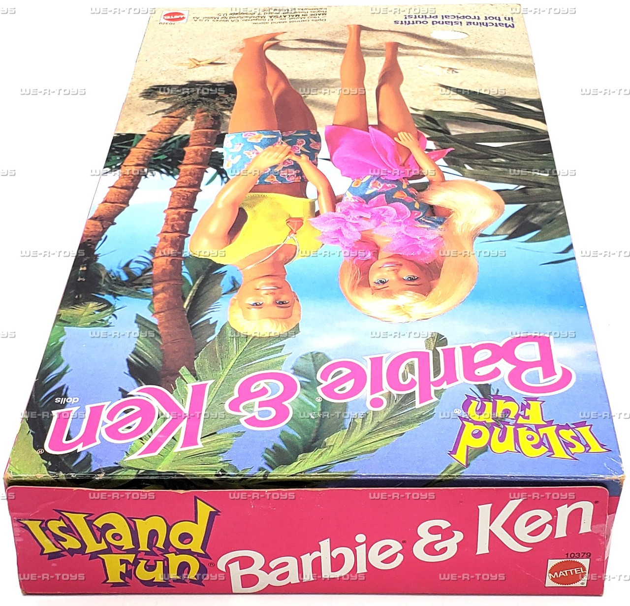 Barbie & Ken Island Fun Special Edition Dolls 1993 Mattel #10379