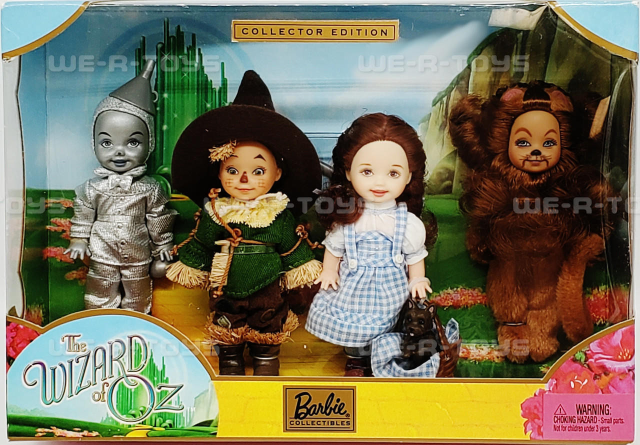 Kelly Doll & Friends The Wizard of Oz Gift Set Mattel 2003 #B2516 NEW