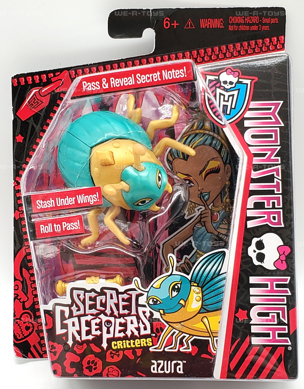 Monster High Secret Creepers Critters Azura Figure Mattel 2013