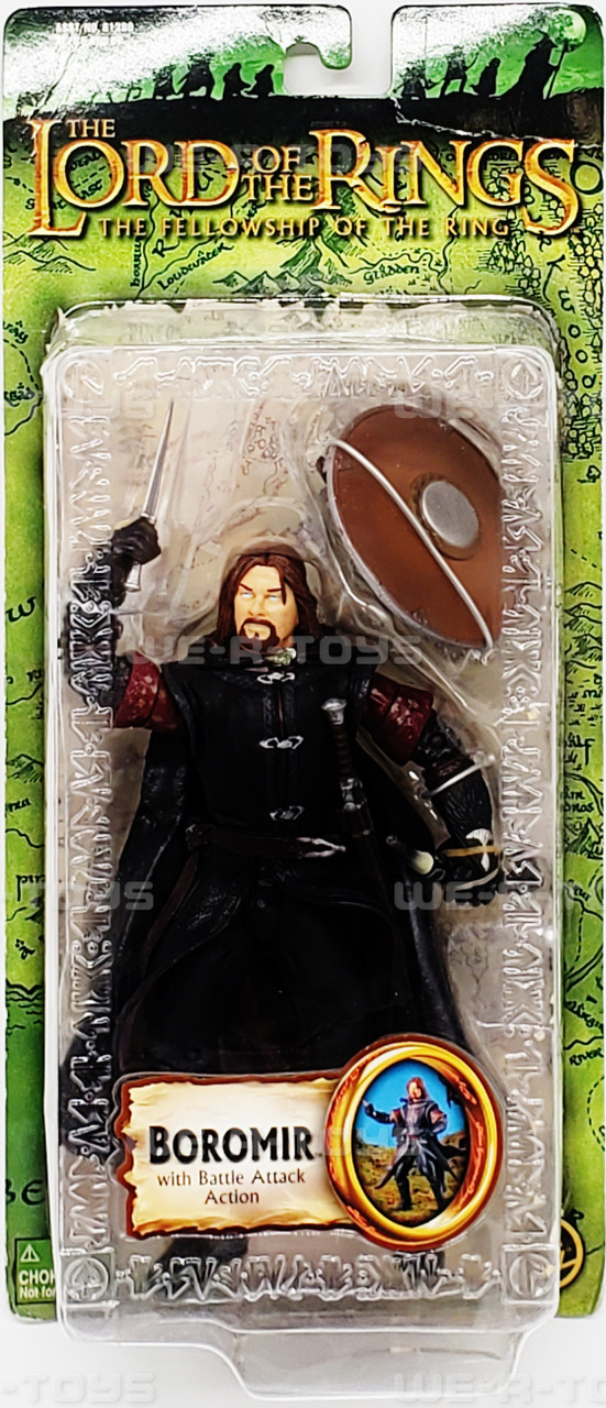 TOY BIZ LORD OF THE RINGS LE SEIGNEUR DES ANNEAUX GIFT PACK BOROMIR & LURTZ TOY BIZ LORD OF THE RINGS LE SEIGNEUR DES ANNEAUX GIFT PACK BOROMIR & LURTZ