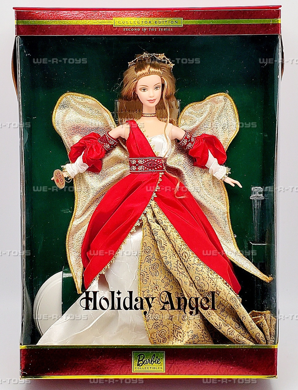 Holiday Angel 2 Barbie Doll Red Dress Collector Edition 2000