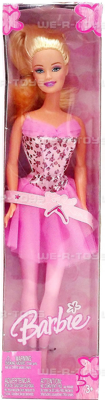 Ballerina Barbie Doll 2005 Mattel #J1776