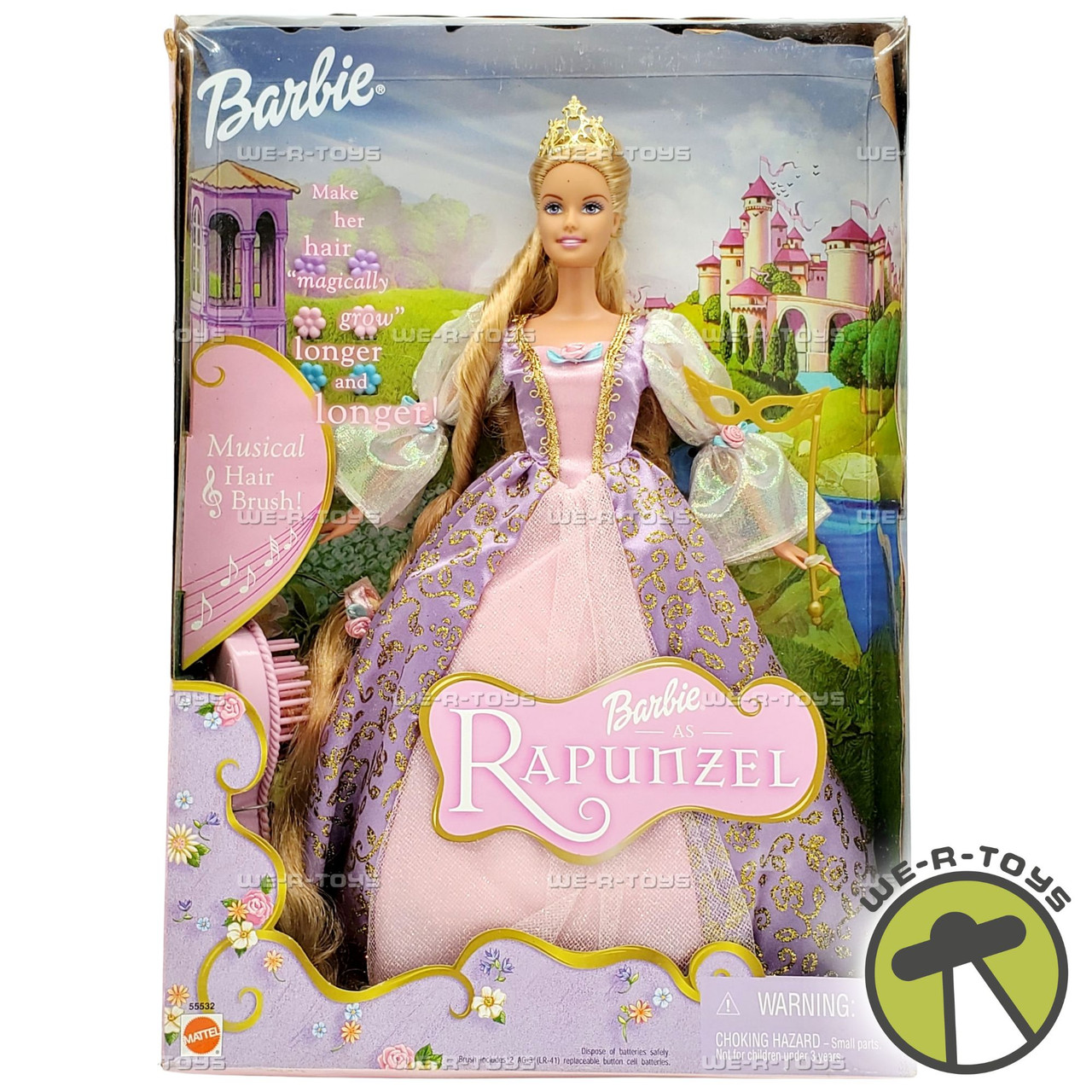 Barbie as Rapunzel Doll 2001 Mattel 55532