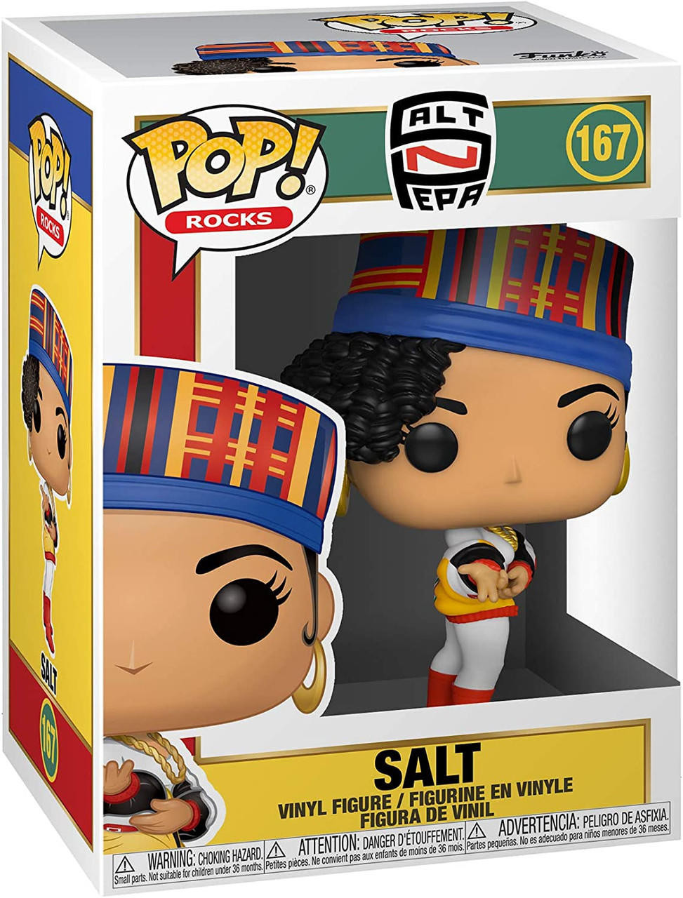 Funko Pop! Rocks 167 Salt-N-Pepa - Salt Vinyl Figure 2020 - We-R-Toys