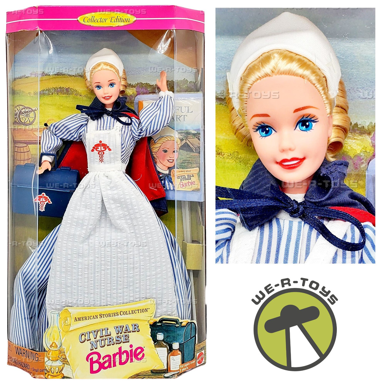 Civil War Nurse American Stories Collection Barbie Doll 1995