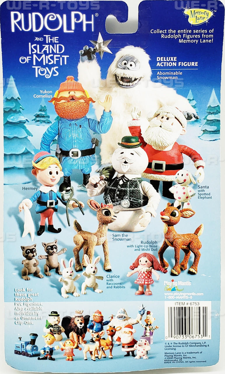 Deluxe Action Rudolph And The Island Of Misfit Toys Figure Collection 2001  NIB 海外 即決 - スキル、知識