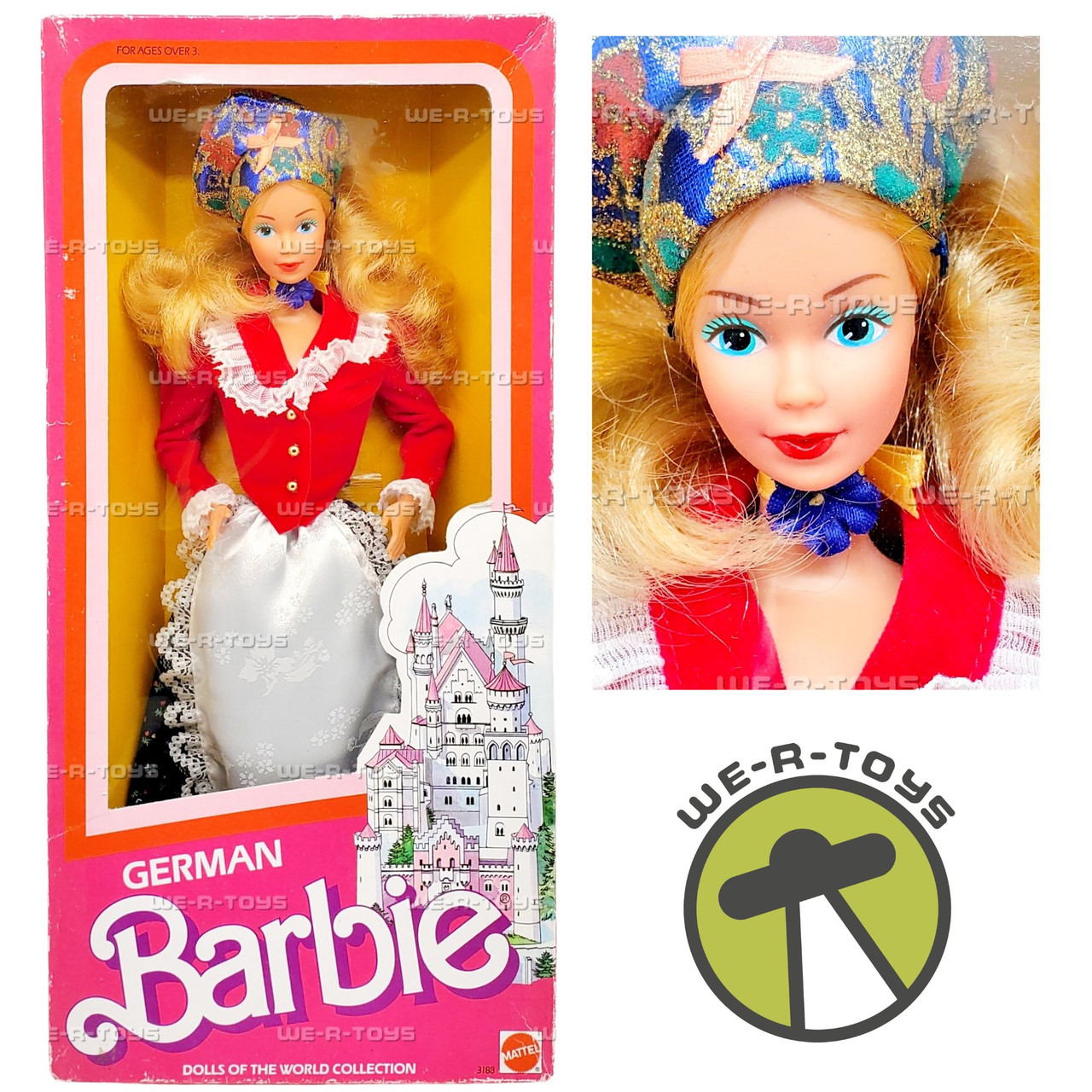 Dolls of the World German バービー Barbie 1986 1987 by Barbie Barbie dolls of the world limited edition set Irish German and