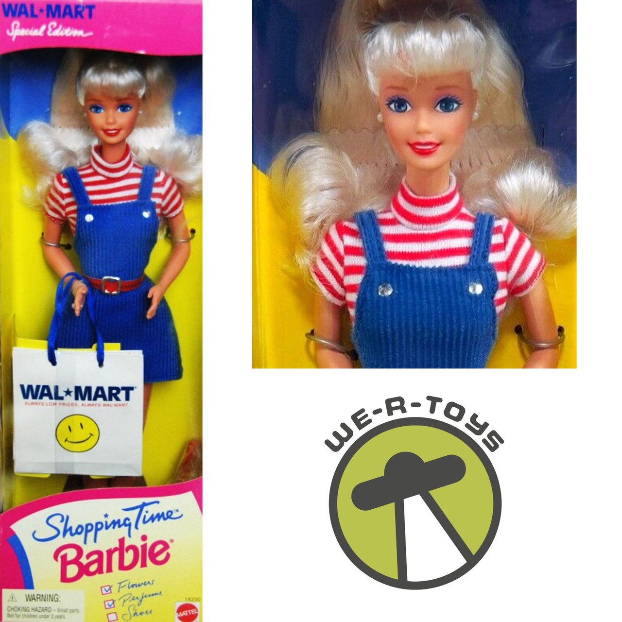 Shopping Time Barbie Doll Special Edition Wal-Mart Exclusive 1997