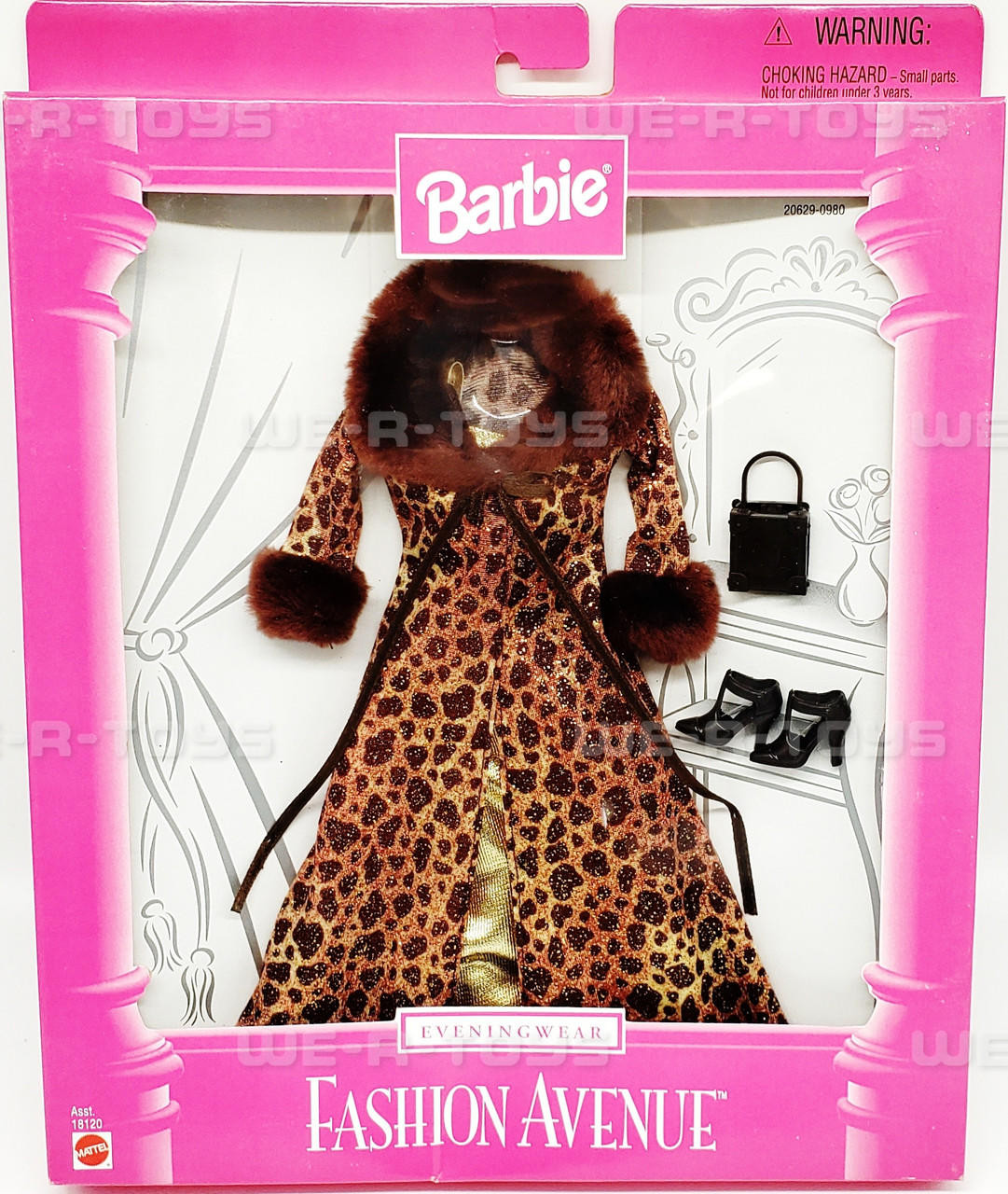 Barbie Fashion Avenue Coat Collection Leopard Exclusive Edition