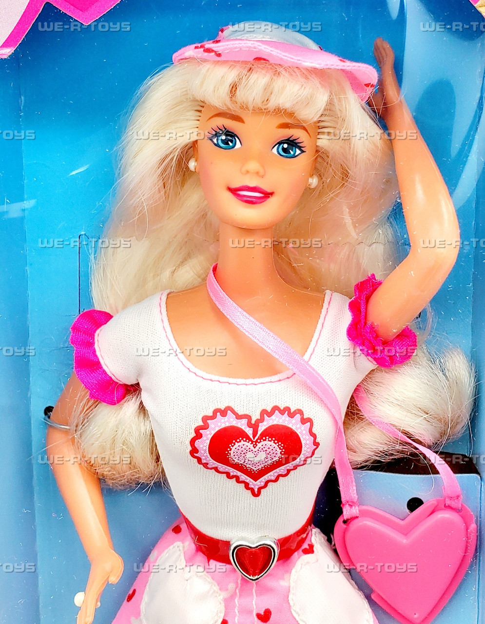 【collectibles】Barbie Barbie Valentine Fun with Stickers Special Edition Doll 1996