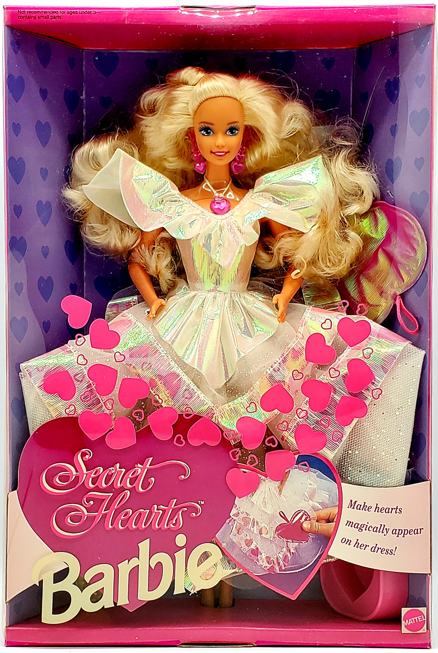 1992 Secret Hearts Barbie Doll Mattel 7902 - We-R-Toys