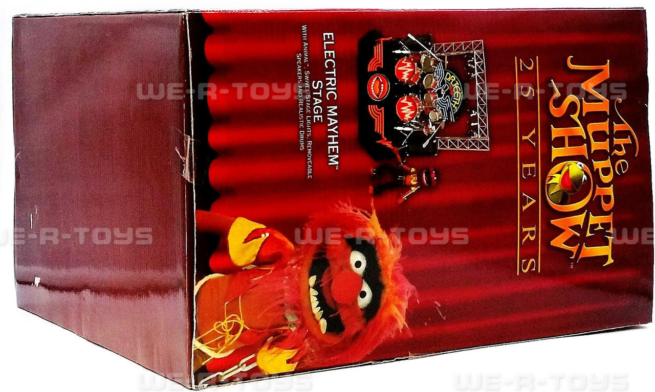 アニマルとエレクトリックメイヘムステージセット The Muppets Show: Animal and The Electric Mayhem Stage Set