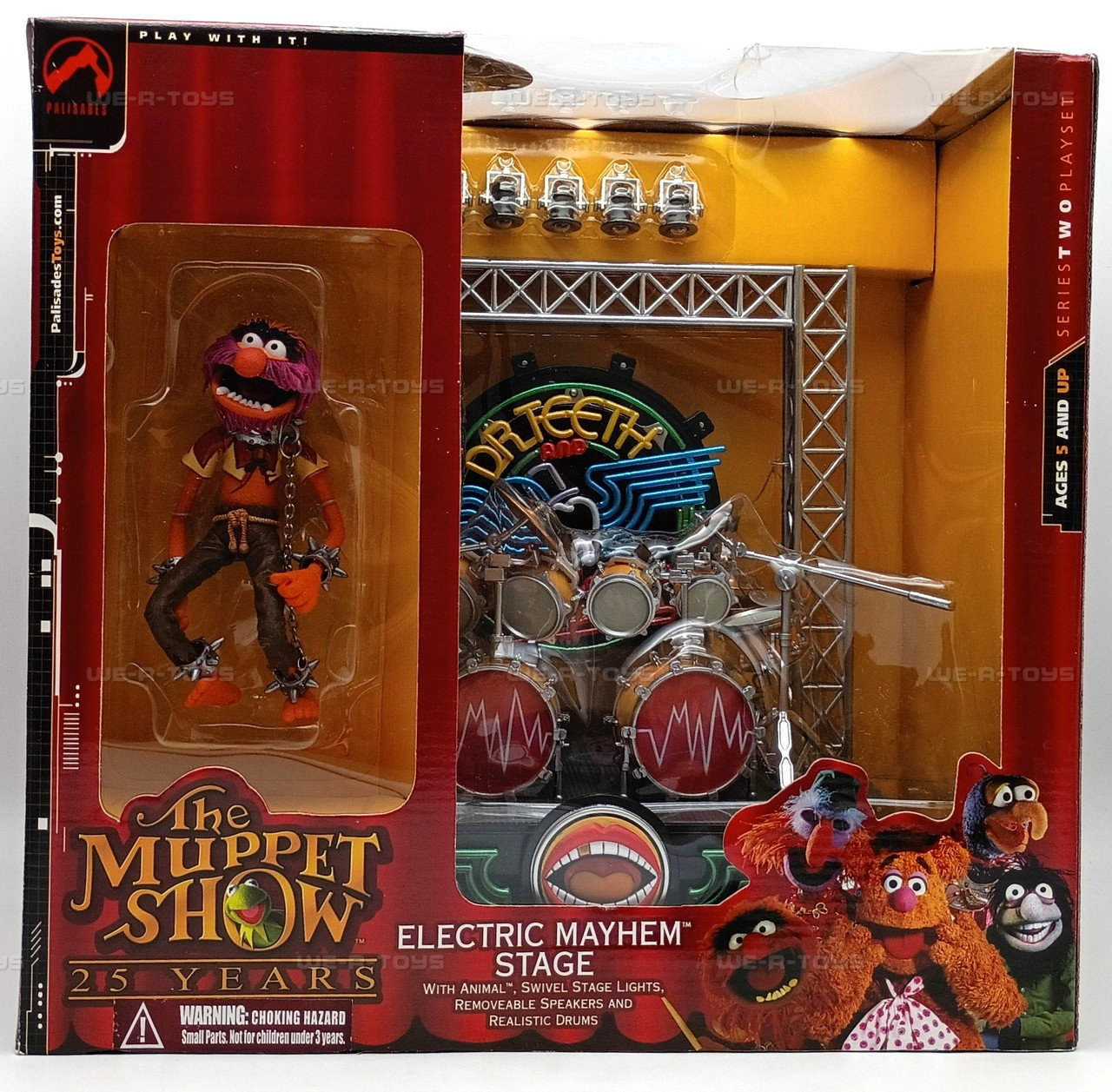 The Muppets Show: Animal and The Electric Mayhem Stage Set 2002