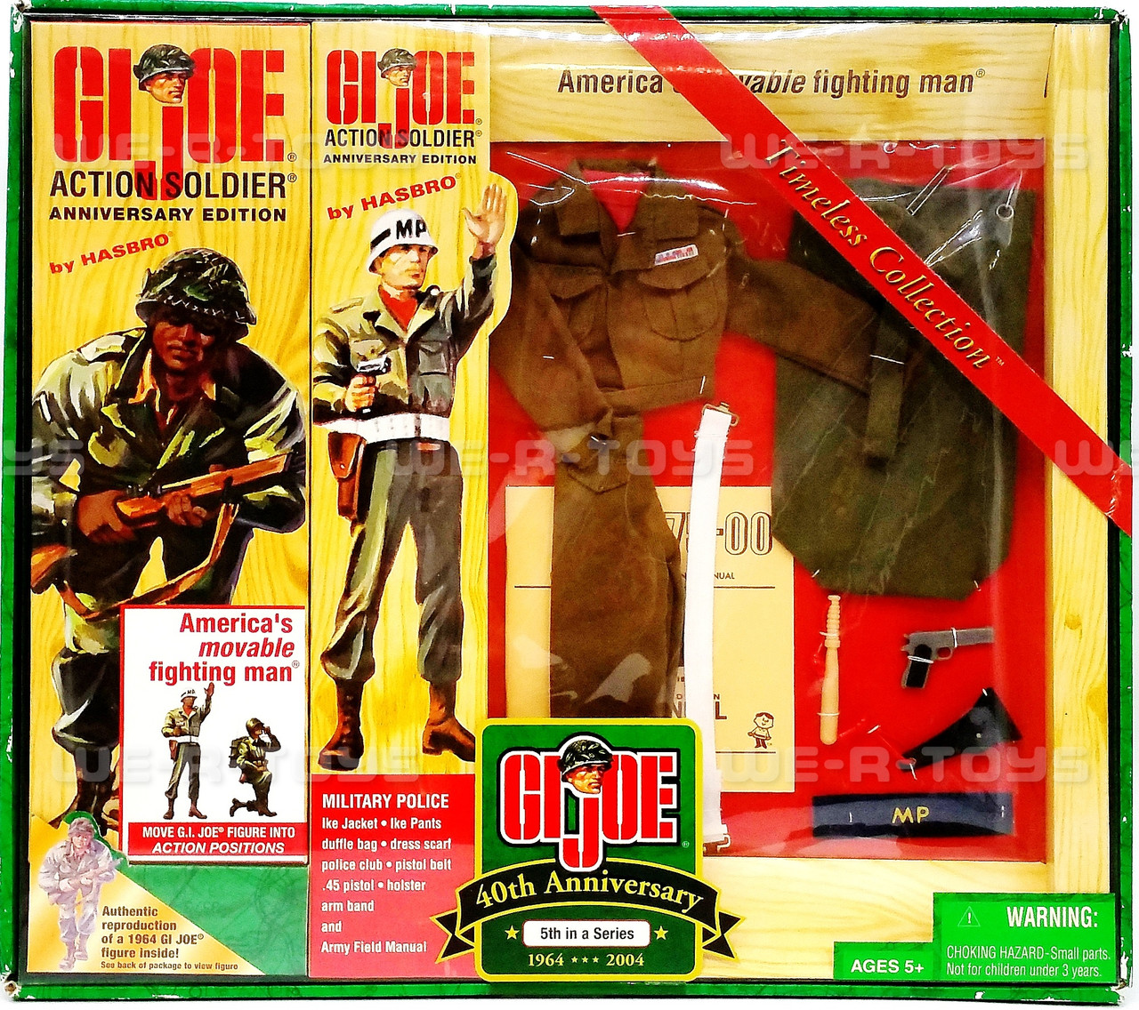 G.I. Joe 40th Anniversary African American Soldier Figure 2003