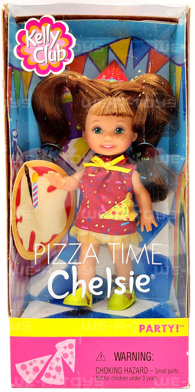 Barbie Kelly Club Pizza Time Chelsie Doll Party! 2001 Mattel 52751