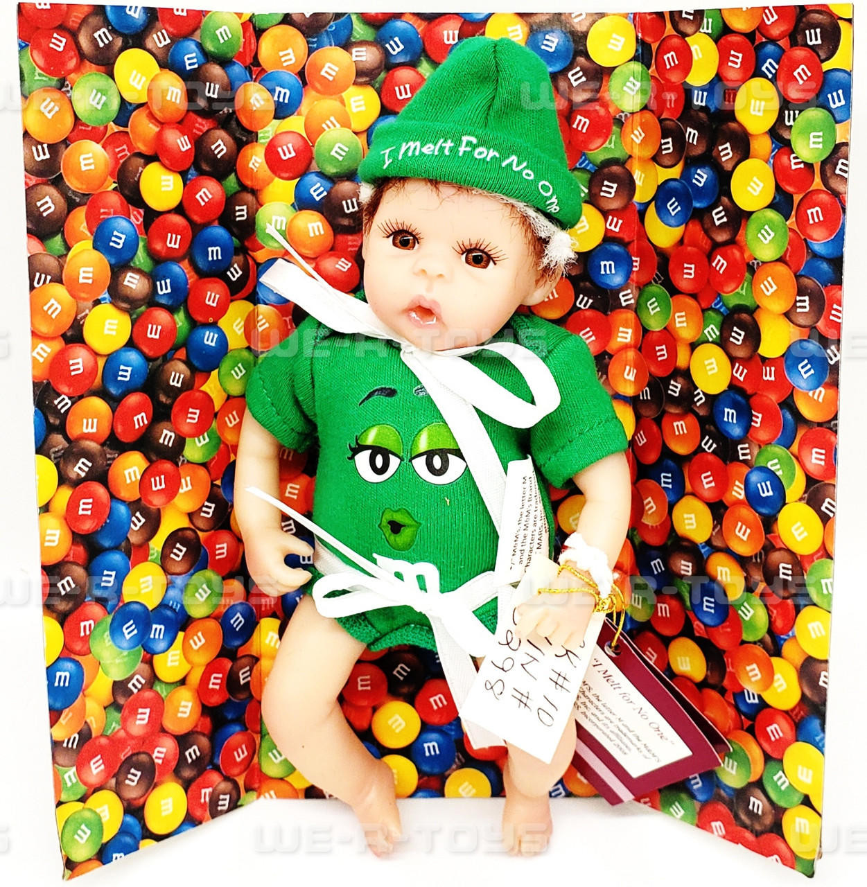 Ashton Drake Galleries Melt in Your Heart M&M Collection Green M&M