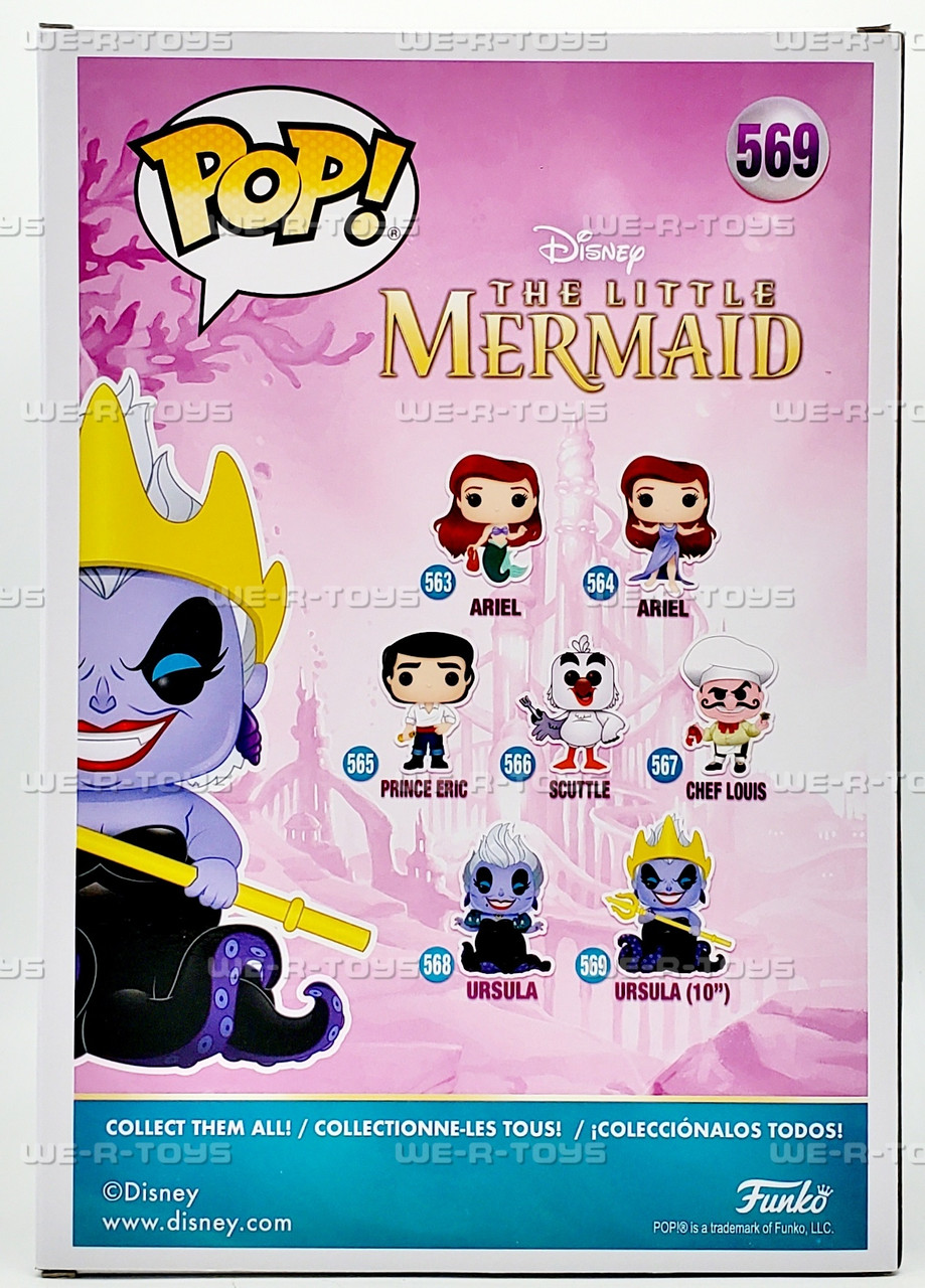 Funko POP Disney The Little Mermaid 569 Ursula Glow in the Dark