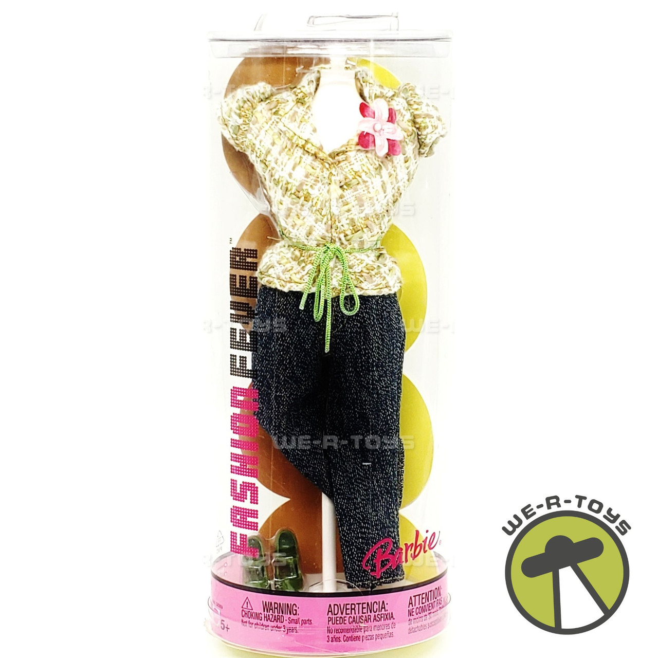 Tenue Barbie Fashion Fever 2004 - Vêtement Pour Poupée, Neuf