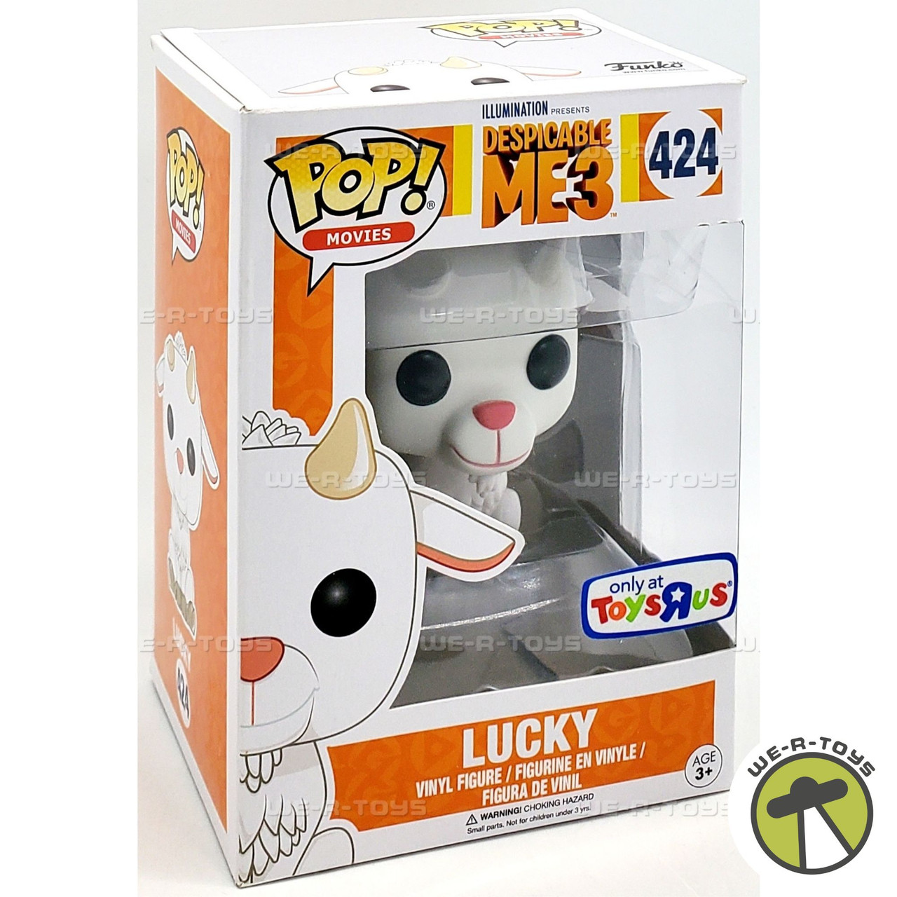 Funko POP Movies 424 Despicable Me 3 Lucky Vinyl Figure Toys R Us