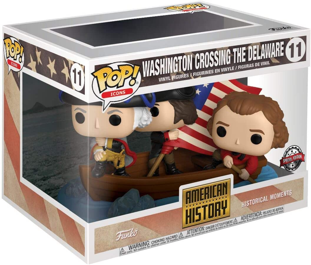 Funko Pop! Icons 11 American History Washington Crossing The