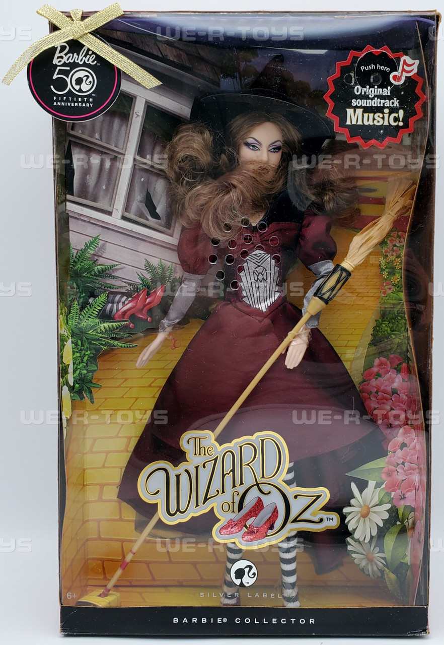 Barbie Wicked Witch of the East Doll The Wizard of Oz Silver Label Mattel  #N6588