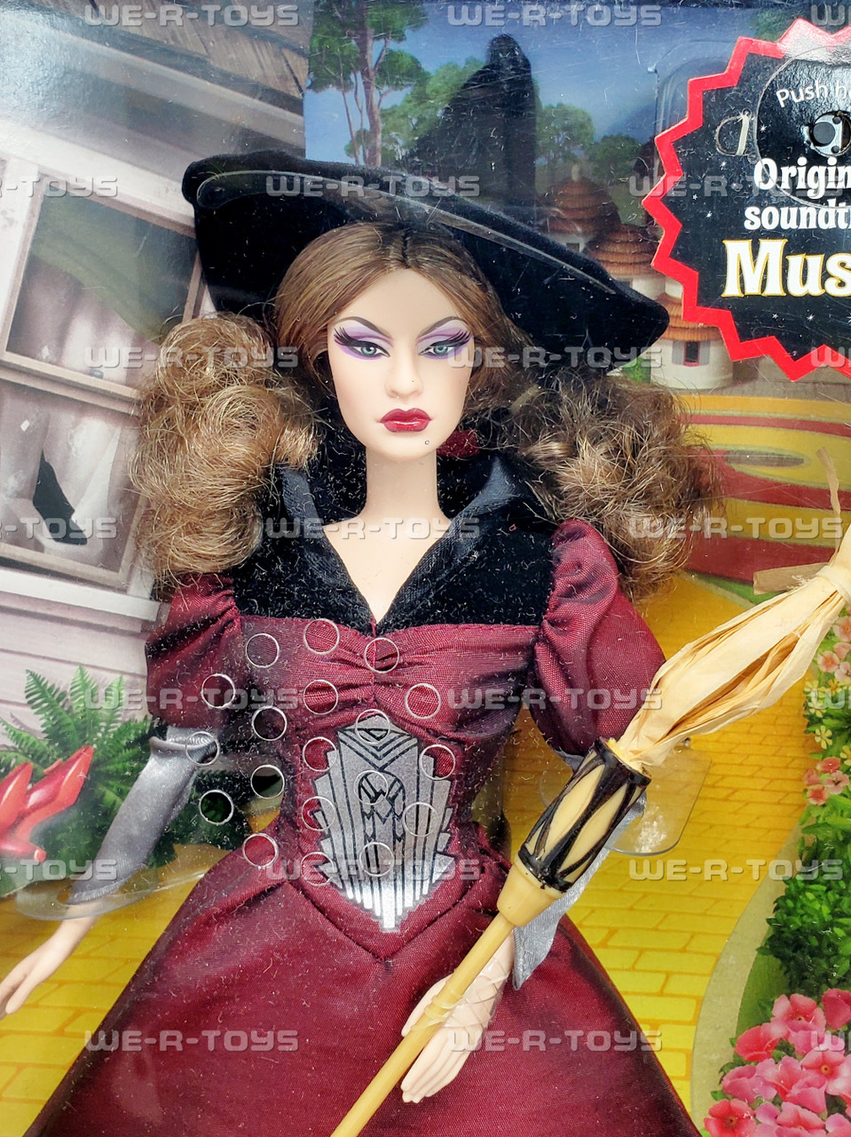 Barbie Wicked Witch of the East Doll The Wizard of Oz Silver Label