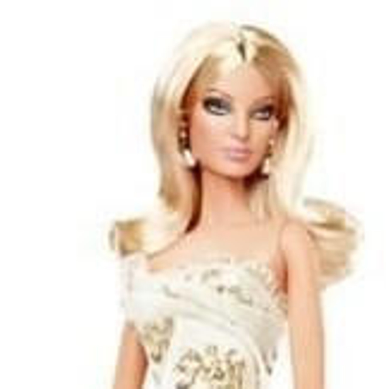 Barbie Platinum Edition Glimmer of Gold Doll Designed By Robert