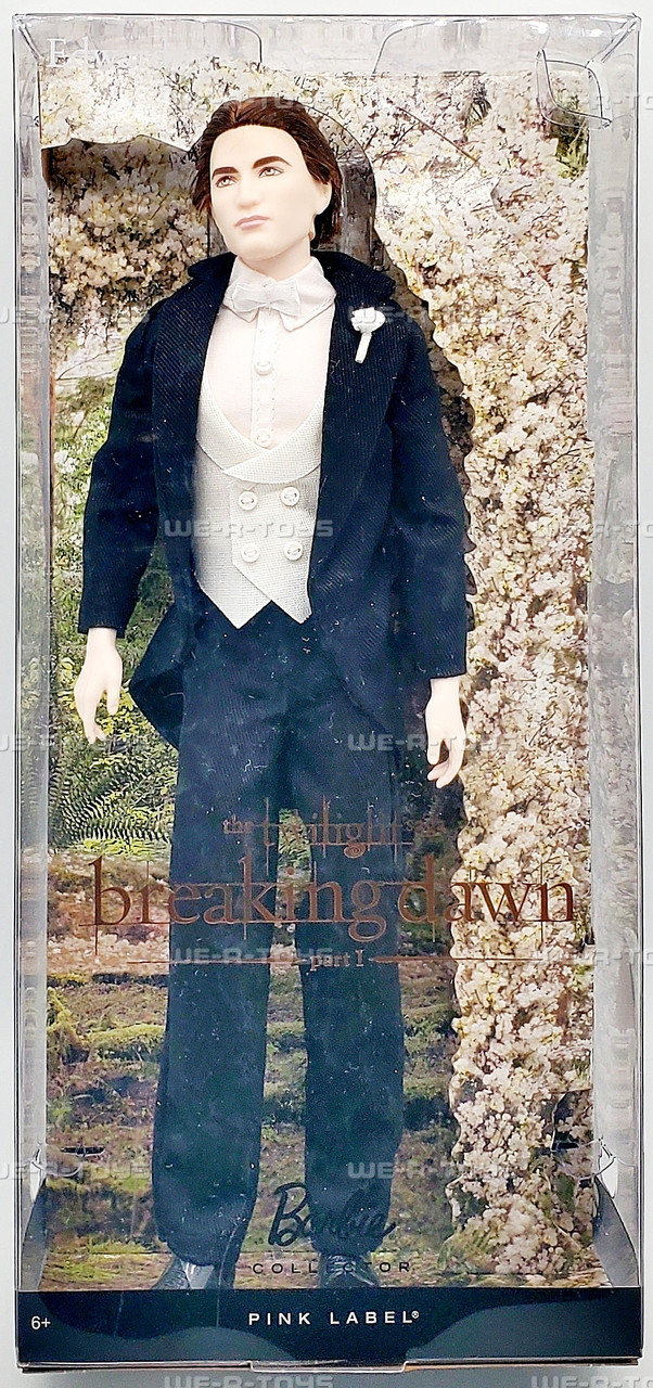 Twilight Breaking Dawn Part 1 Groom Edward Barbie Doll Pink