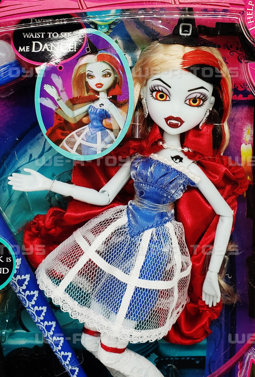Bratzilla Magic Night Out Vampelina Doll With Light Up Broom Stick Wand MGA  - We-R-Toys