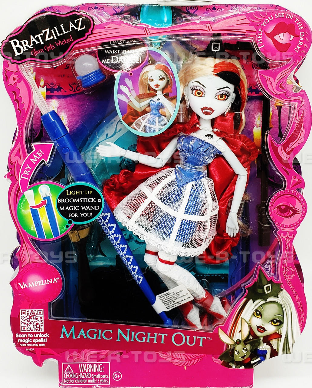 Bratz Bratzillaz Magic Night Out Vampelina Doll review!