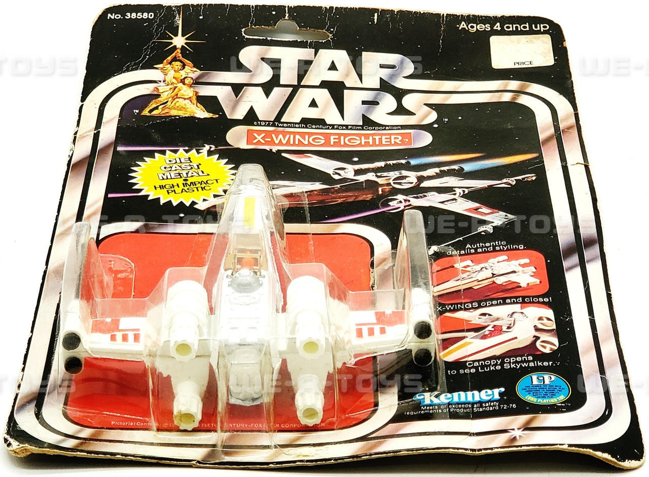 Star Wars Die Cast Metal High Impact Plastic X-Wing Fighter