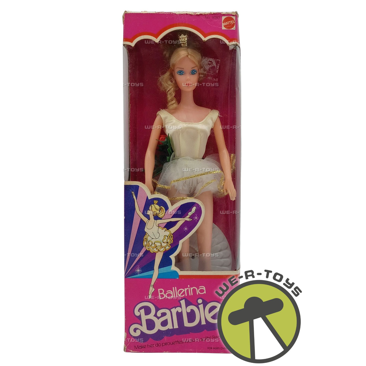Barbie Ballerina Barbie Doll Blonde In Gold Ballerina Costume 1975