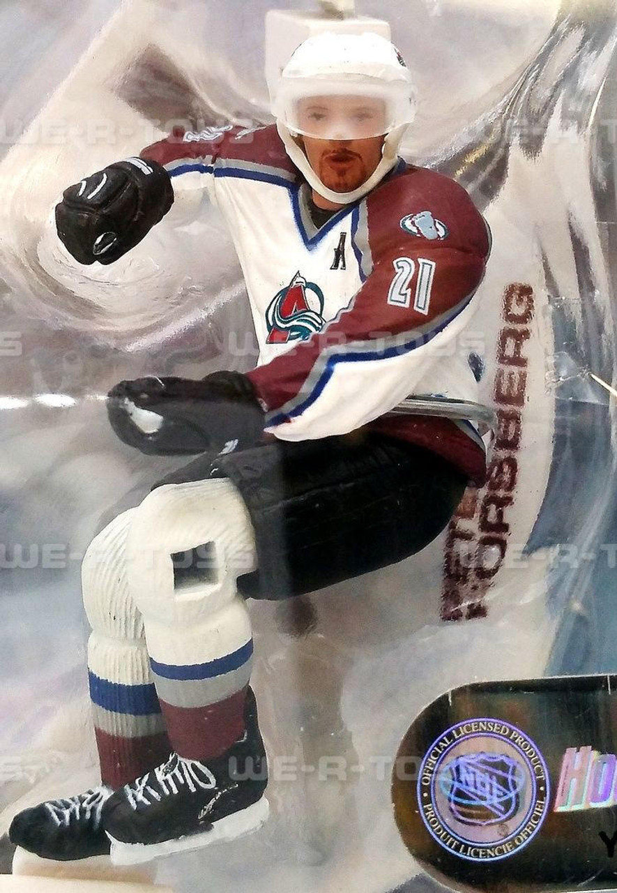 Peter Forsberg #21  Colorado avalanche hockey, National hockey league, Nhl  hockey