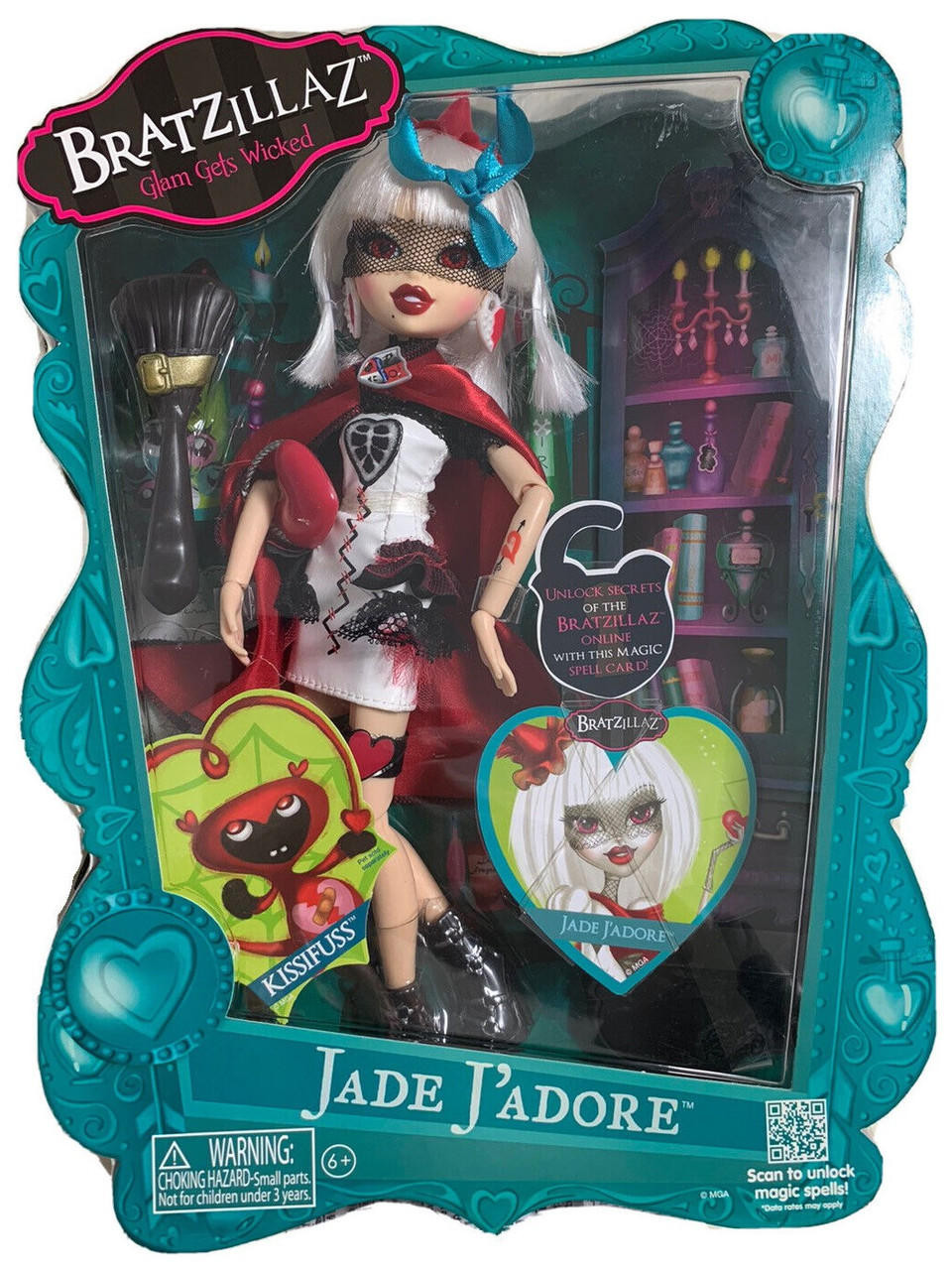 Bratzillaz Glam Gets Wicked Jade J'Adore Doll 2012 MGA Entertainment  514879E4C - We-R-Toys