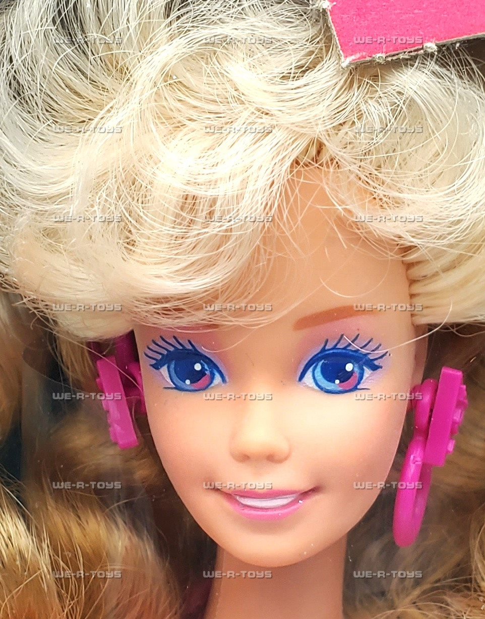 Style Magic Barbie Doll With WondraCurl Hair 1988 Mattel #1283