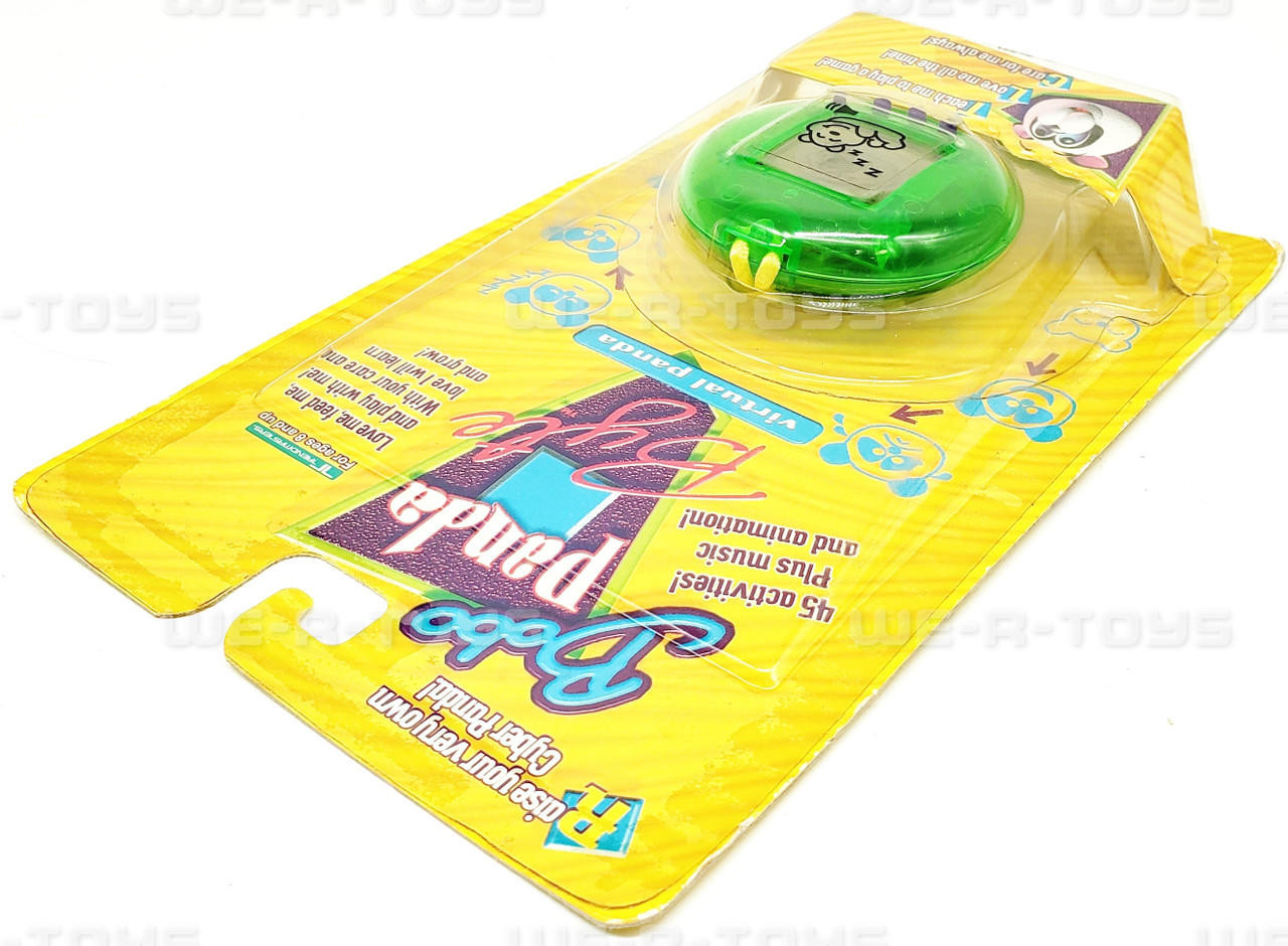Bobo Panda Byte Virtual Panda Pet Green Trendmasters 1997