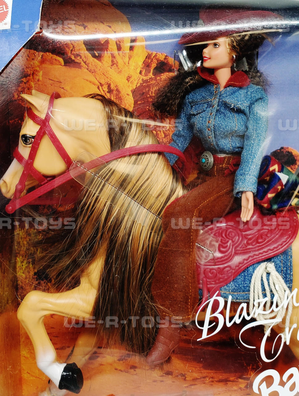 Barbie Blazin' Trails Doll Gift Set with Blaze the Horse Mattel 1999 No.  23888