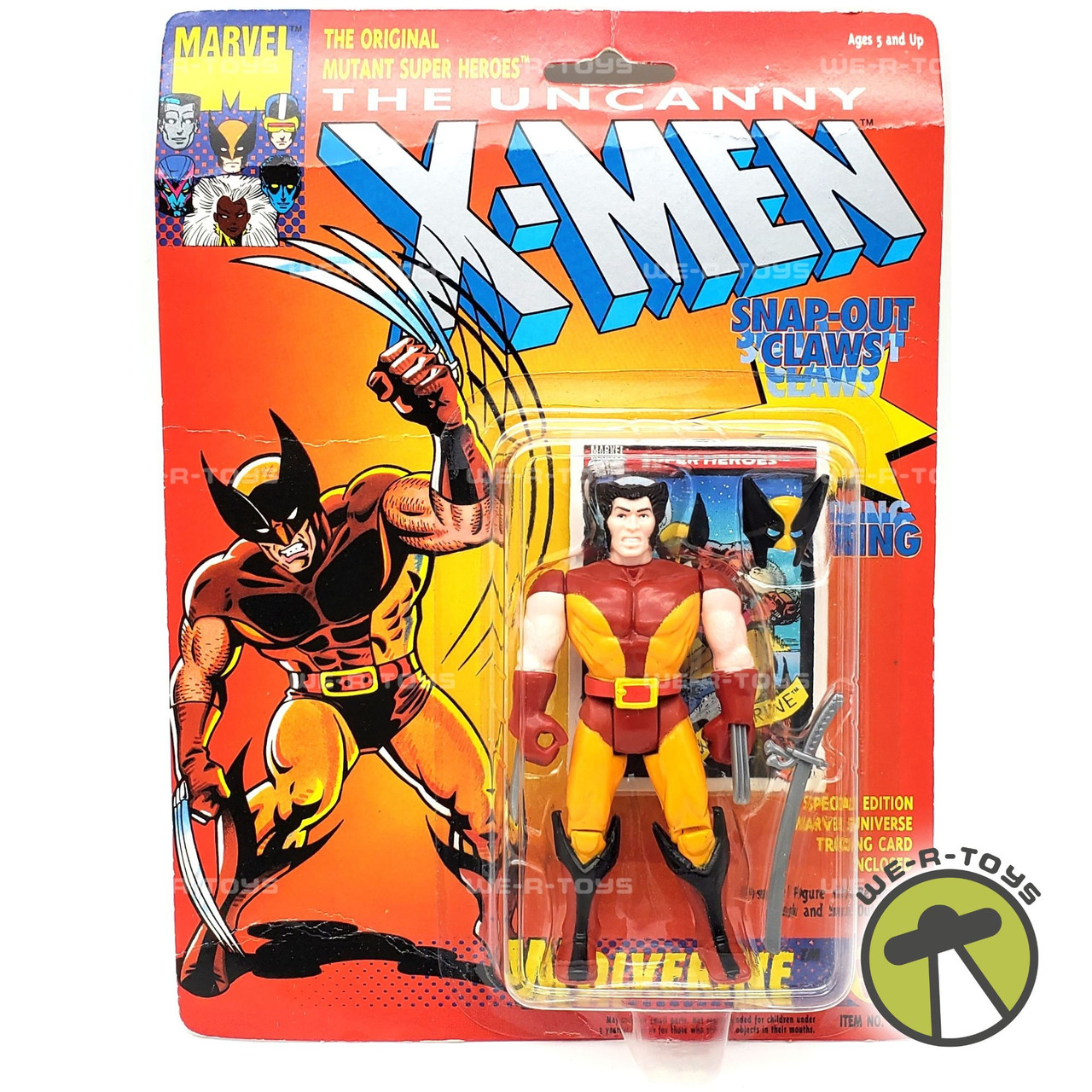 Marvel Legends Wolverine Custom Metal Claws Style 3 Stainless Steel 6 Piece Set