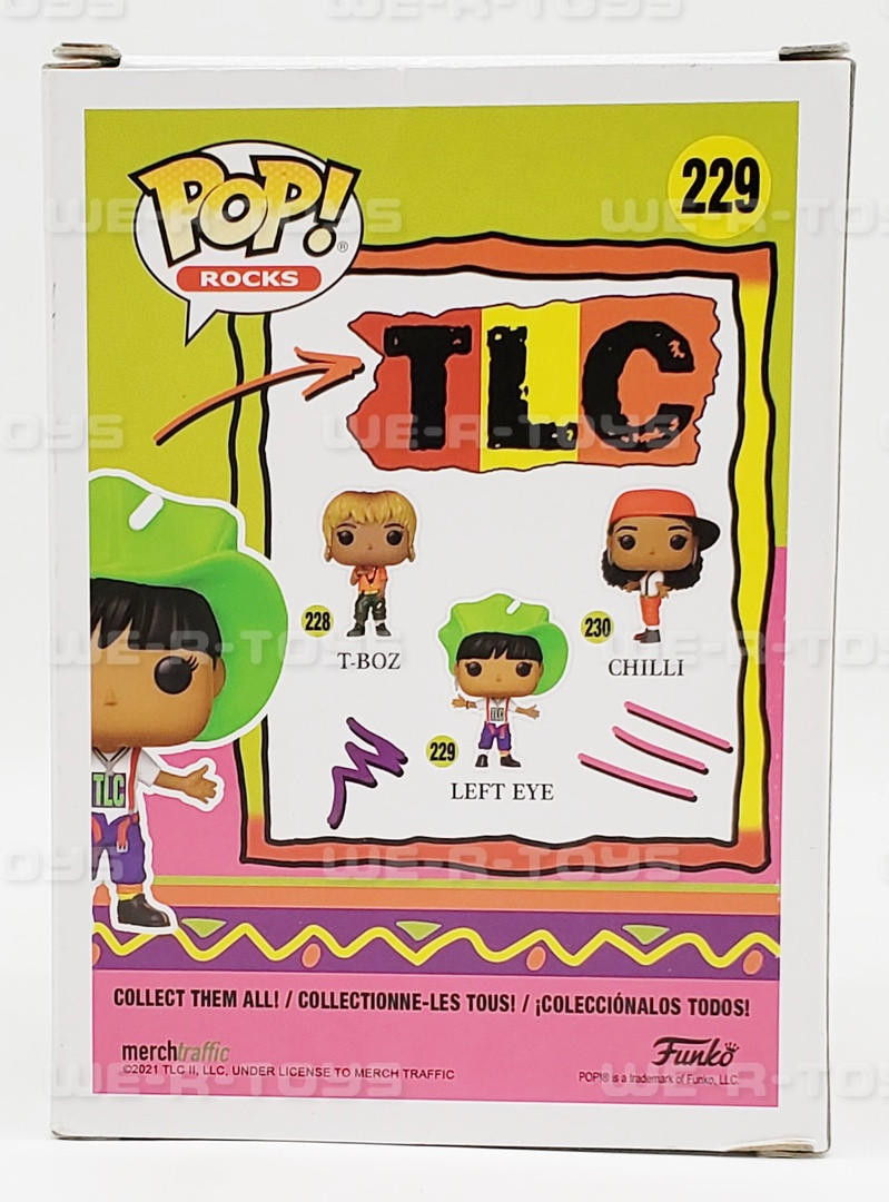 Funko Pop! Rocks TLC Left Eye #229 Vinyl Pop Figure - We-R-Toys