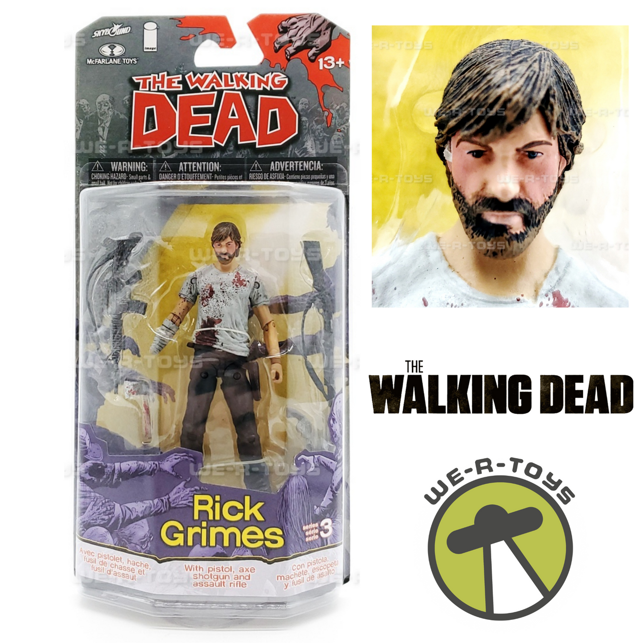 The Walking Dead Comics Series 3 Rick Grimes - McFarlane