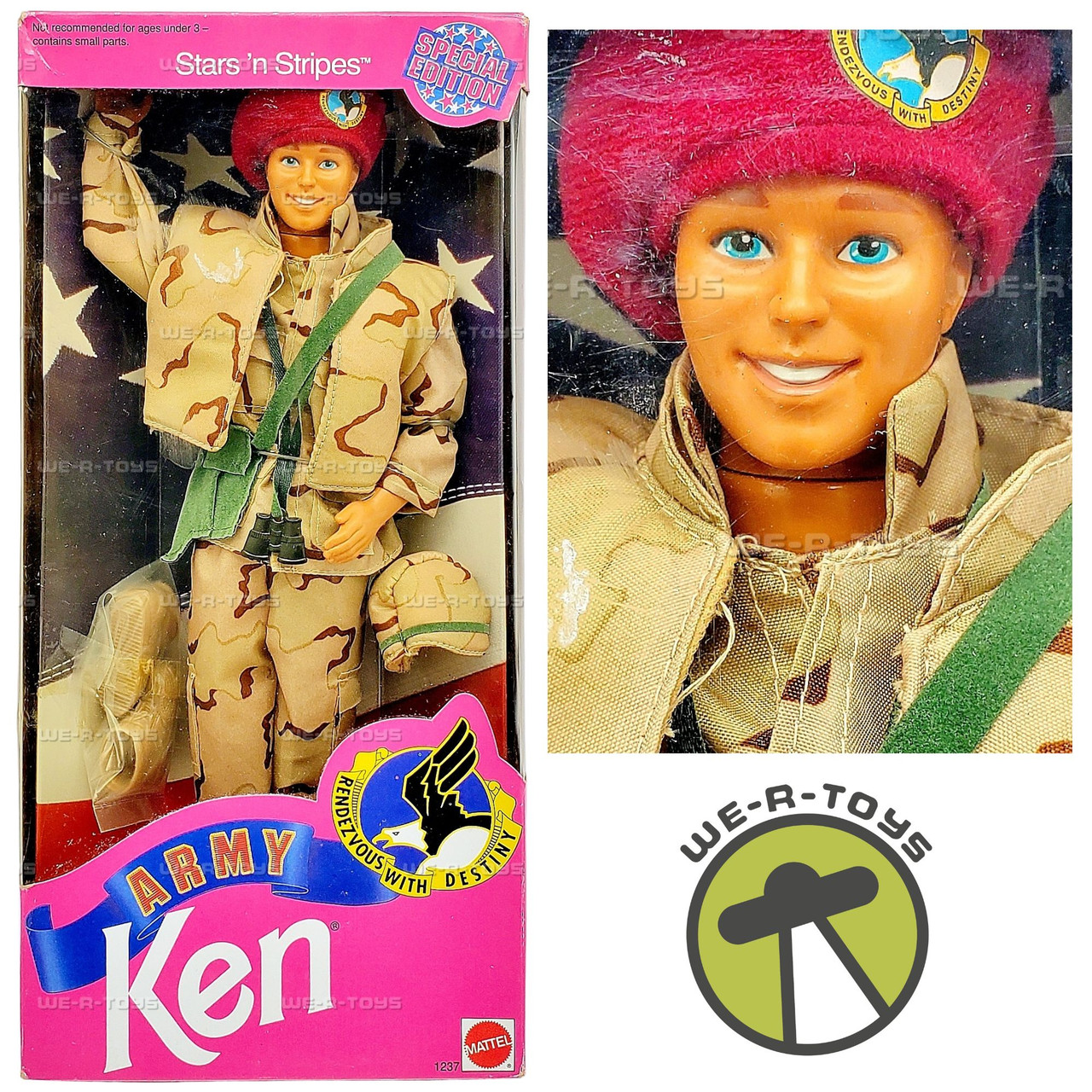 Barbie Army Ken Stars 'n Stripes Special Edition Doll 1992