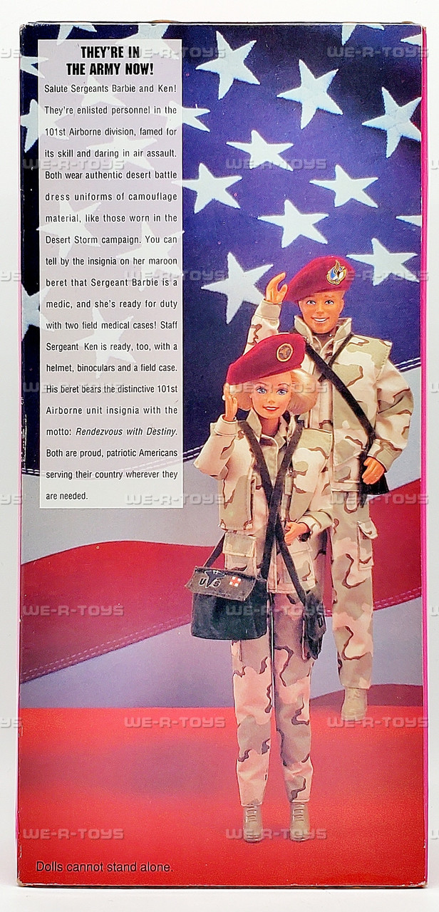 Barbie Army Ken Stars 'n Stripes Special Edition Doll 1992 Mattel