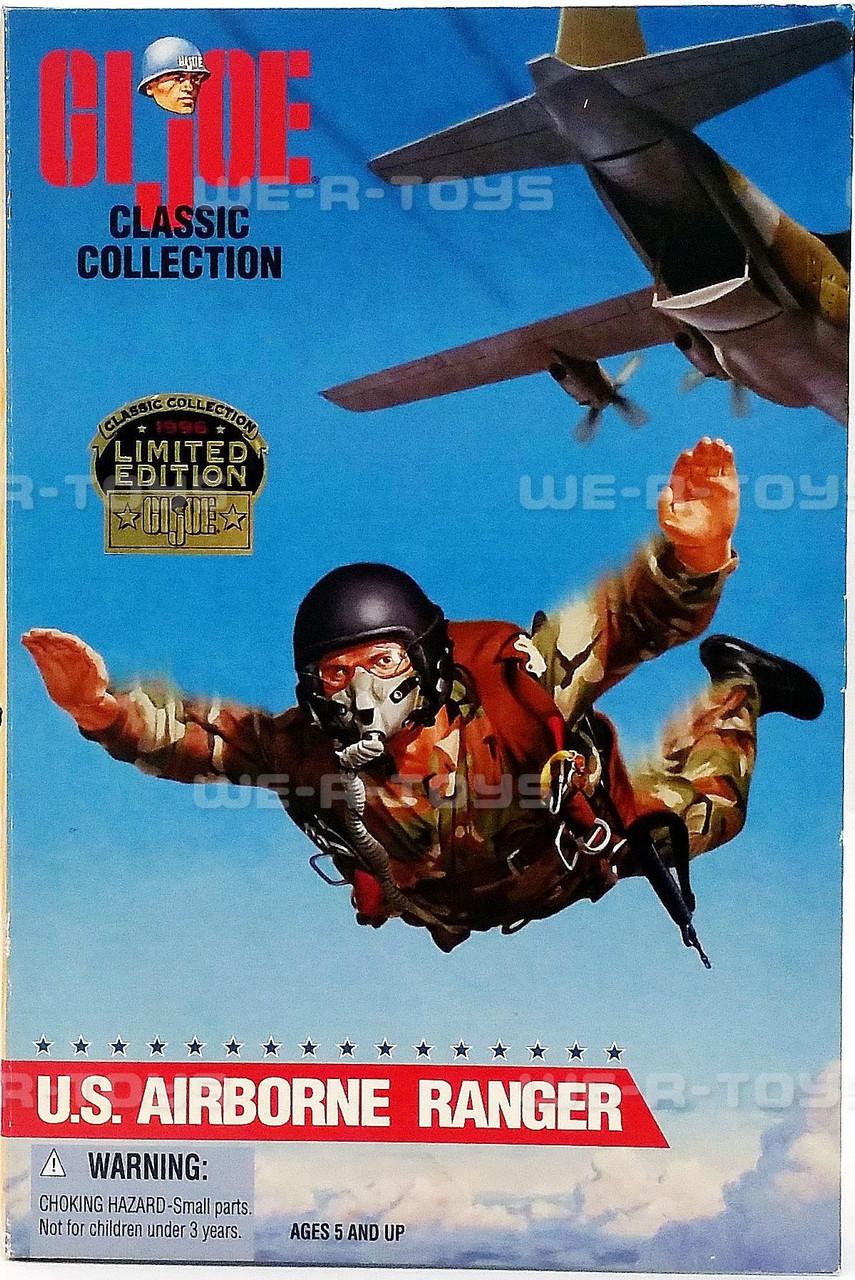 ミリタリー GIJOE US AIRBORNE RANGER Hasbro G.I. Joe U.S. Airborne Ranger Action Figure for sale